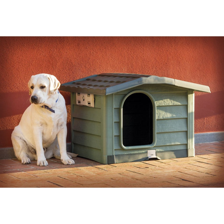 Bama pet cuccia hondenhok 89x75x62 cm groen