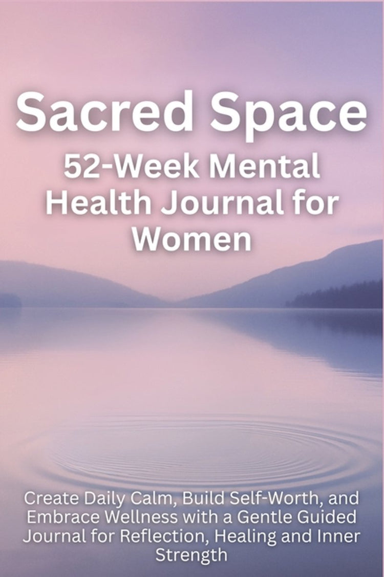 Merkloos sans marque sacred space 52-week mental health journal for women