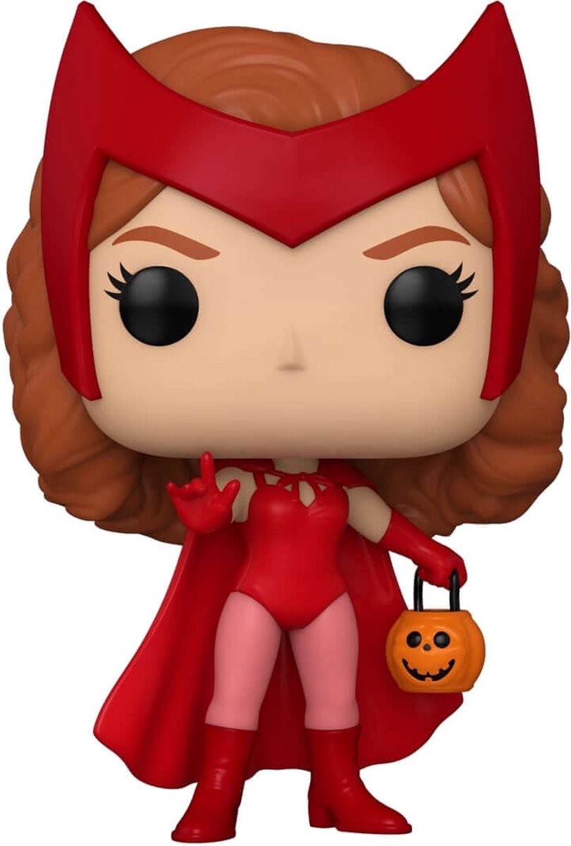Funko wandavision - pop! tv wanda (halloween) 9 cm verzamelfiguur - multicolours