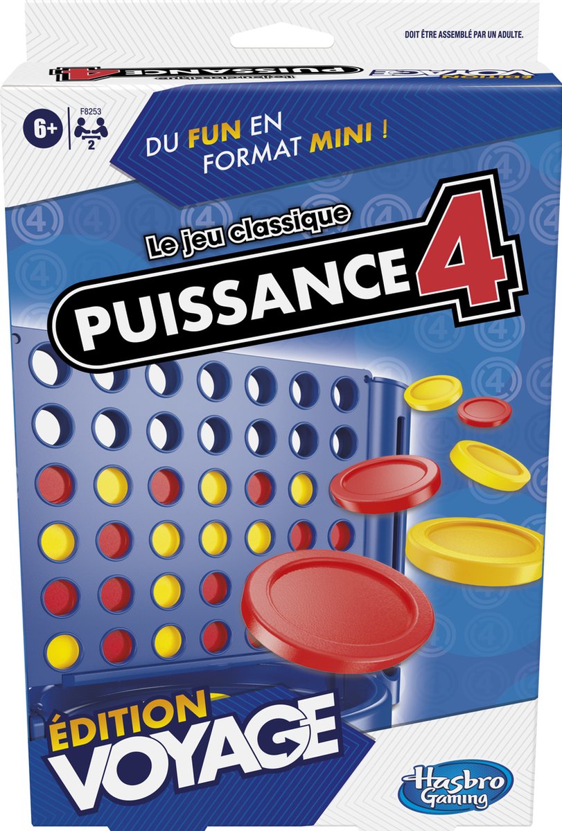 Hasbro gaming connect 4 grab go bordspel familie
