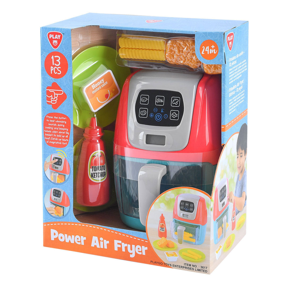 Playgo airfryer speelset - 13dlg.