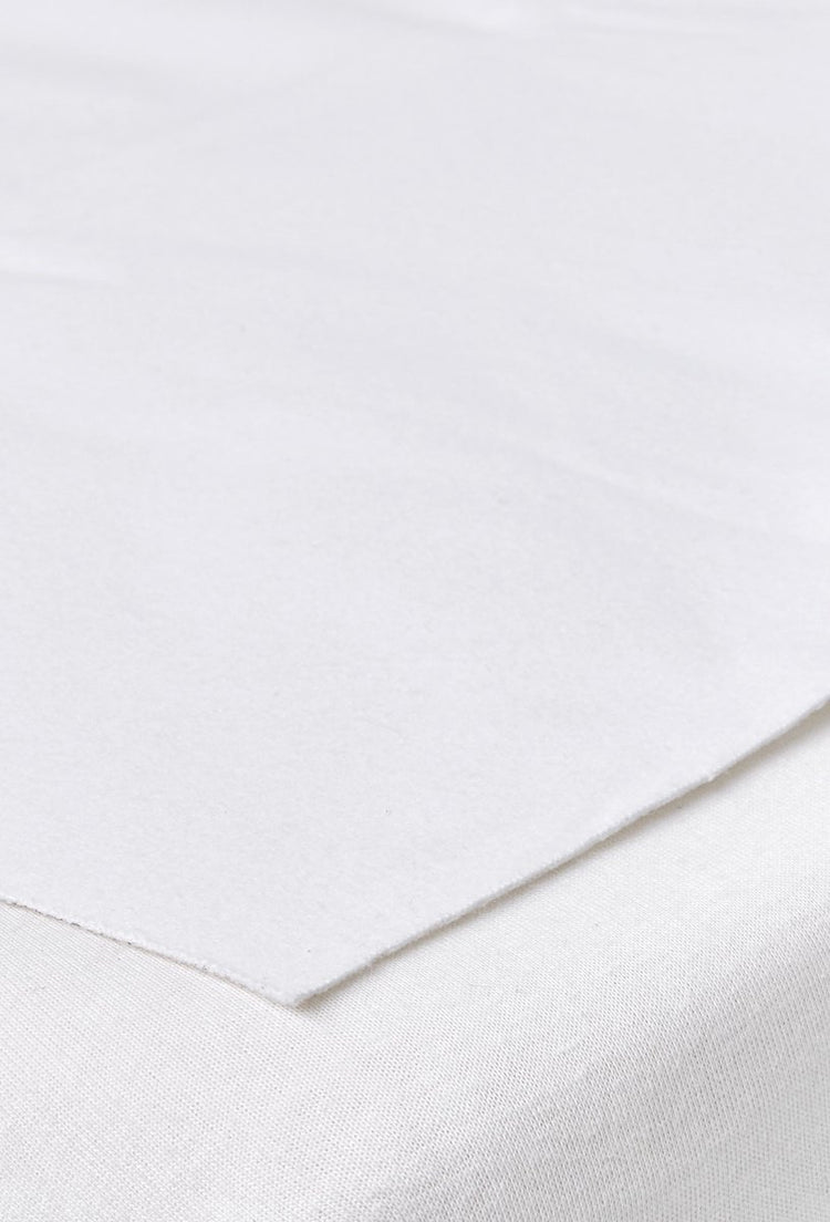 Meyco baby bedzeil wieg - white - 40x50cm