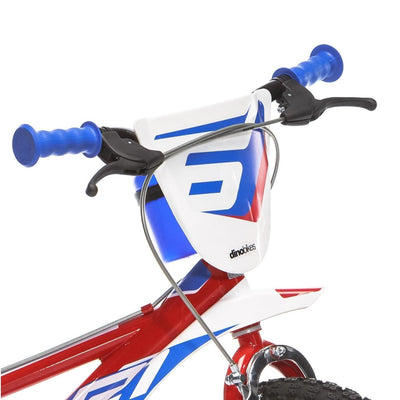 Dino bikes dino jongensfiets r1 16 inch rood blauw