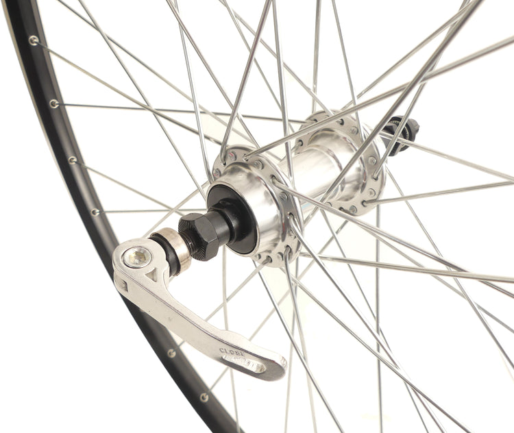 Achterwiel 28 622x19c ryde zac 19 velg met 7 8 speed freewheel en snelspanner - zwart