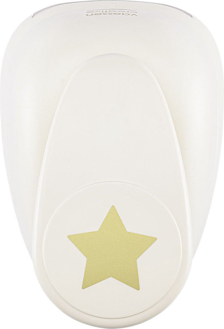 Vaessen creative pons - figuurpons - ster - 6,7 x 7,2 cm