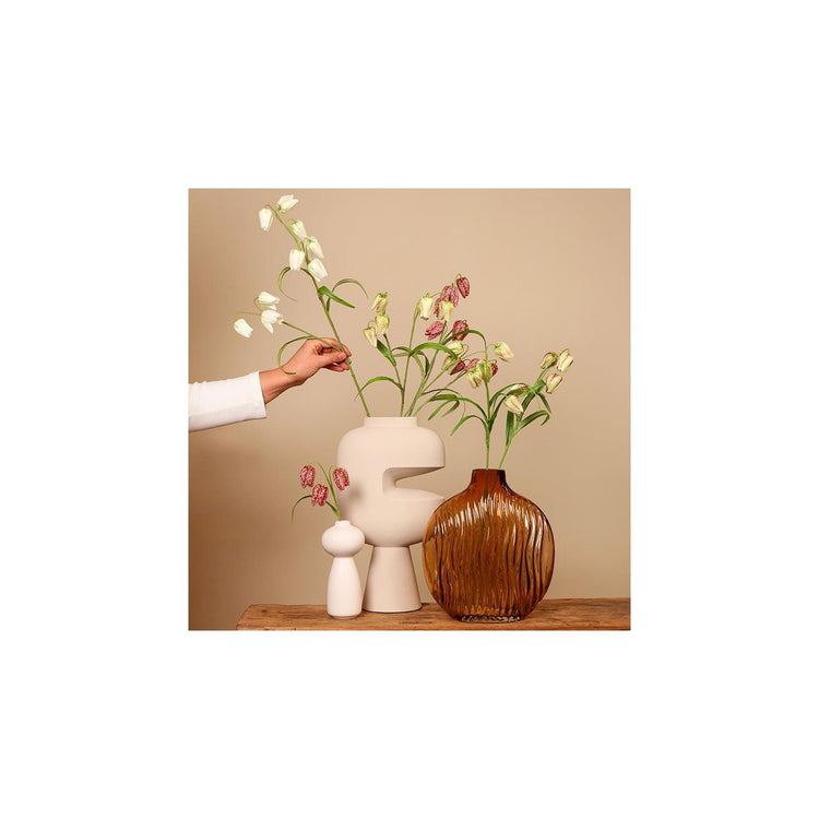 Countryfield kunstbloem fritillaria m paars h57cm