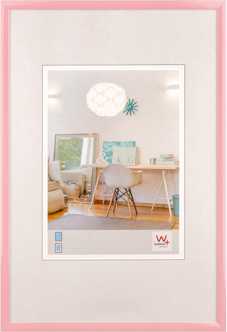 Walther new lifestyle - kunststof lijst - fotoformaat 30x40 cm - roze