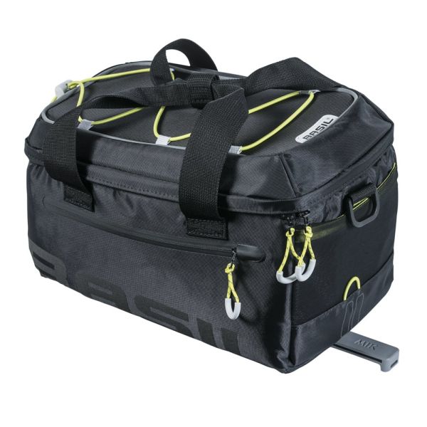 Basil tas miles trunkbag mik 2.0 zwart | 7l
