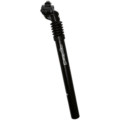 Ergotec zadelpen verend ø31.6mm 350mm 40 95 - zwart