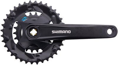 Shimano crankstel altus fcm315 crankset shim.alt.fcm3152 22 36t.175mm 7 8sp bl.
