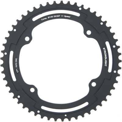 Stronglight kettingblad ct2 chain ring strongl. ct2 53t outer cer.-tefl.coat.