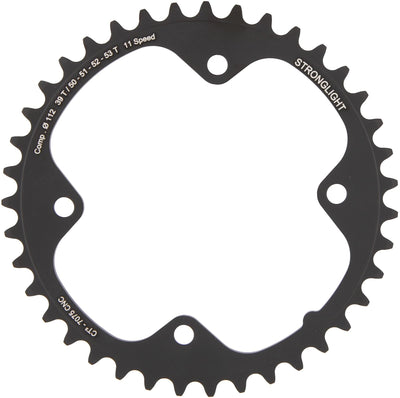 Stronglight kettingblad ct2 chain ring strongl. ct2 39t inner cer.-tefl.coat.