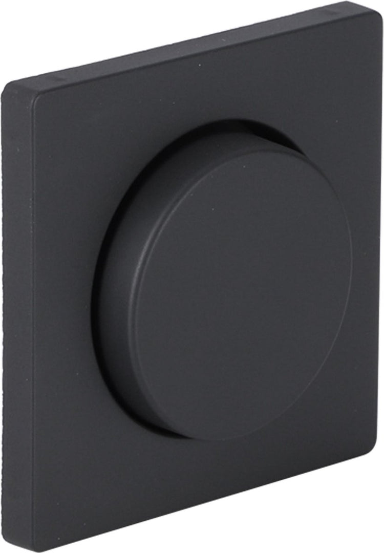 Berker q1 centraalplaat – met knop – dimmer – antraciet