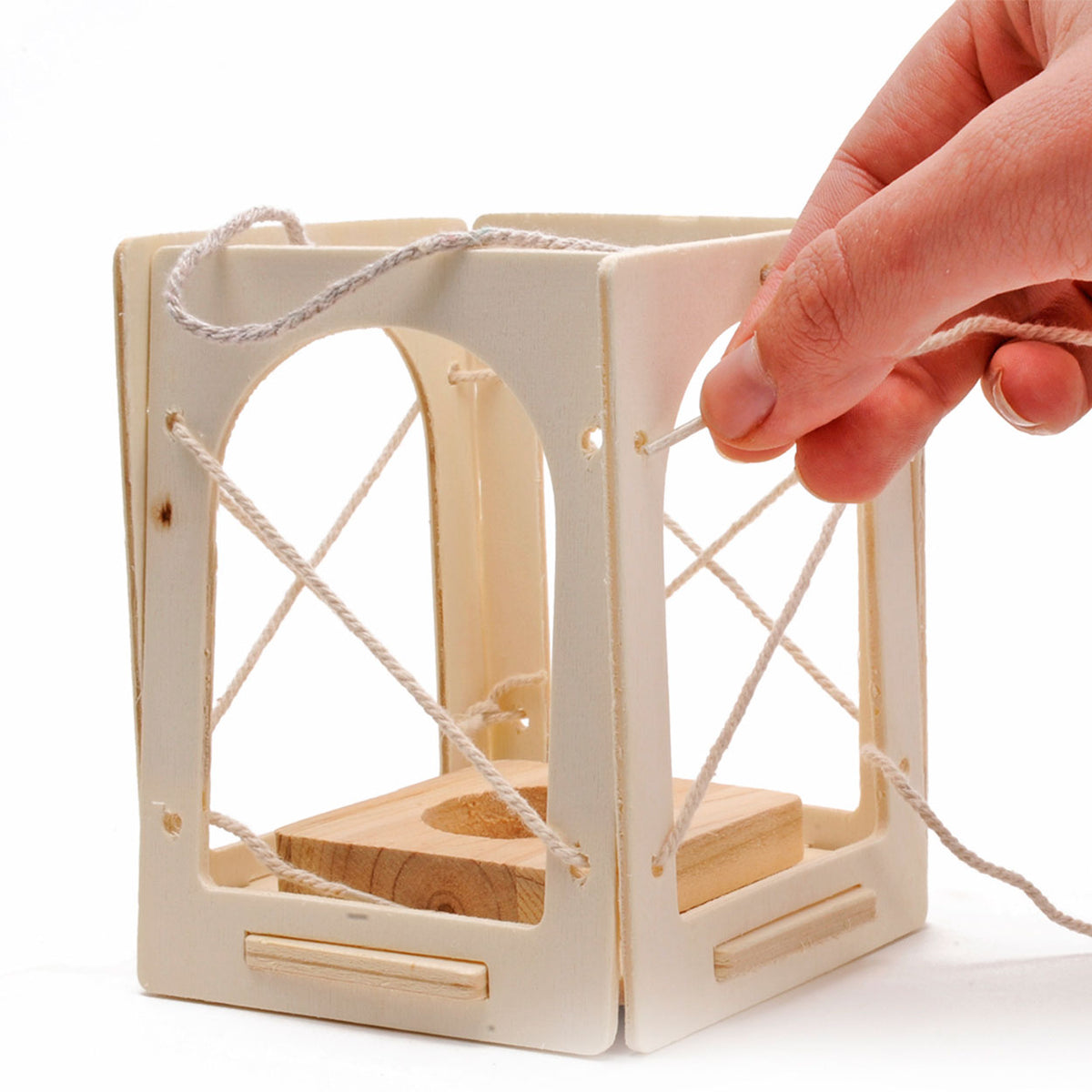 Houten lantaarn
