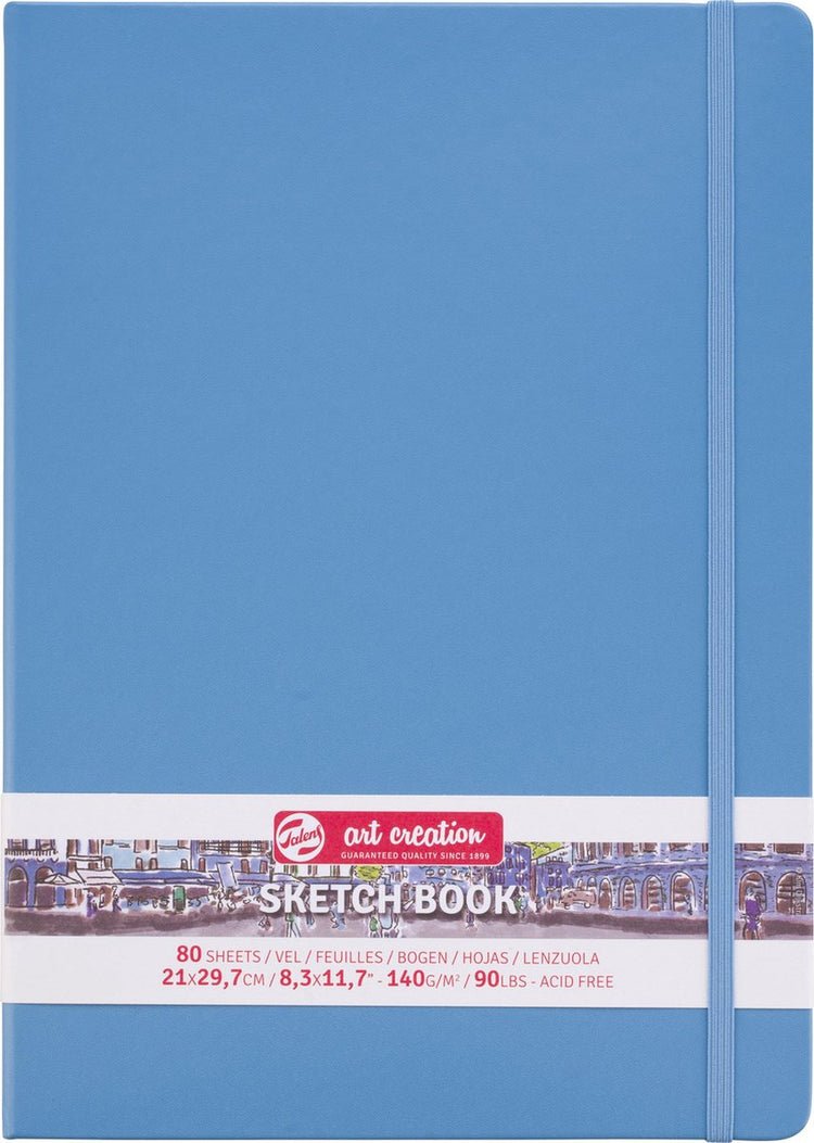 Talens art creation schetsboek blauw 21 x 29.7 cm 140 g 80 vellen