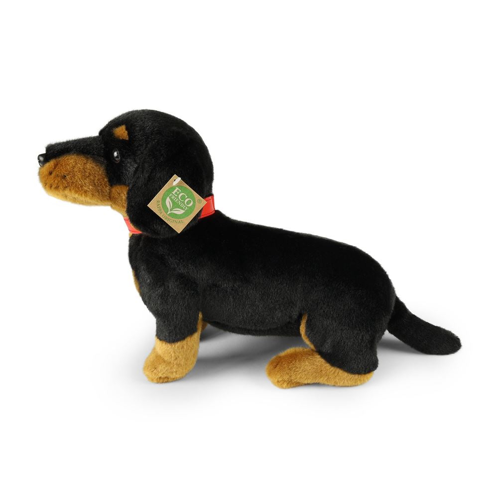Pluche dachshund 30 cm eco-vriendelijk
