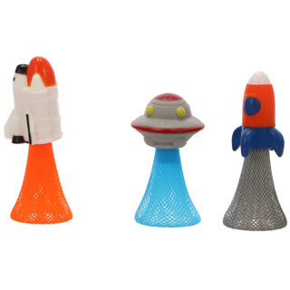Afschiet raketje met licht | 12 stuks