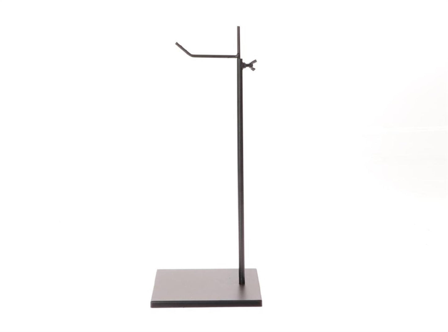 Hbx natural living standaard voor kransen verstelbaar 18x18xh42cm zwart