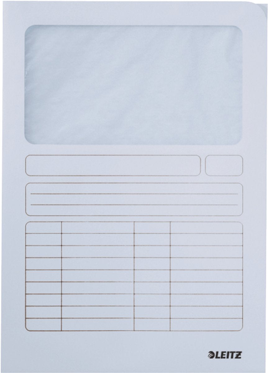 Leitz window folders a4 blauw