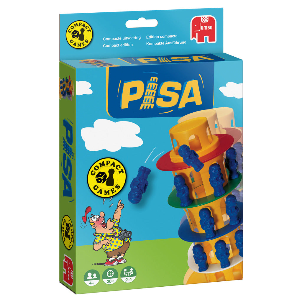 Jumbo reisspel toren van pisa