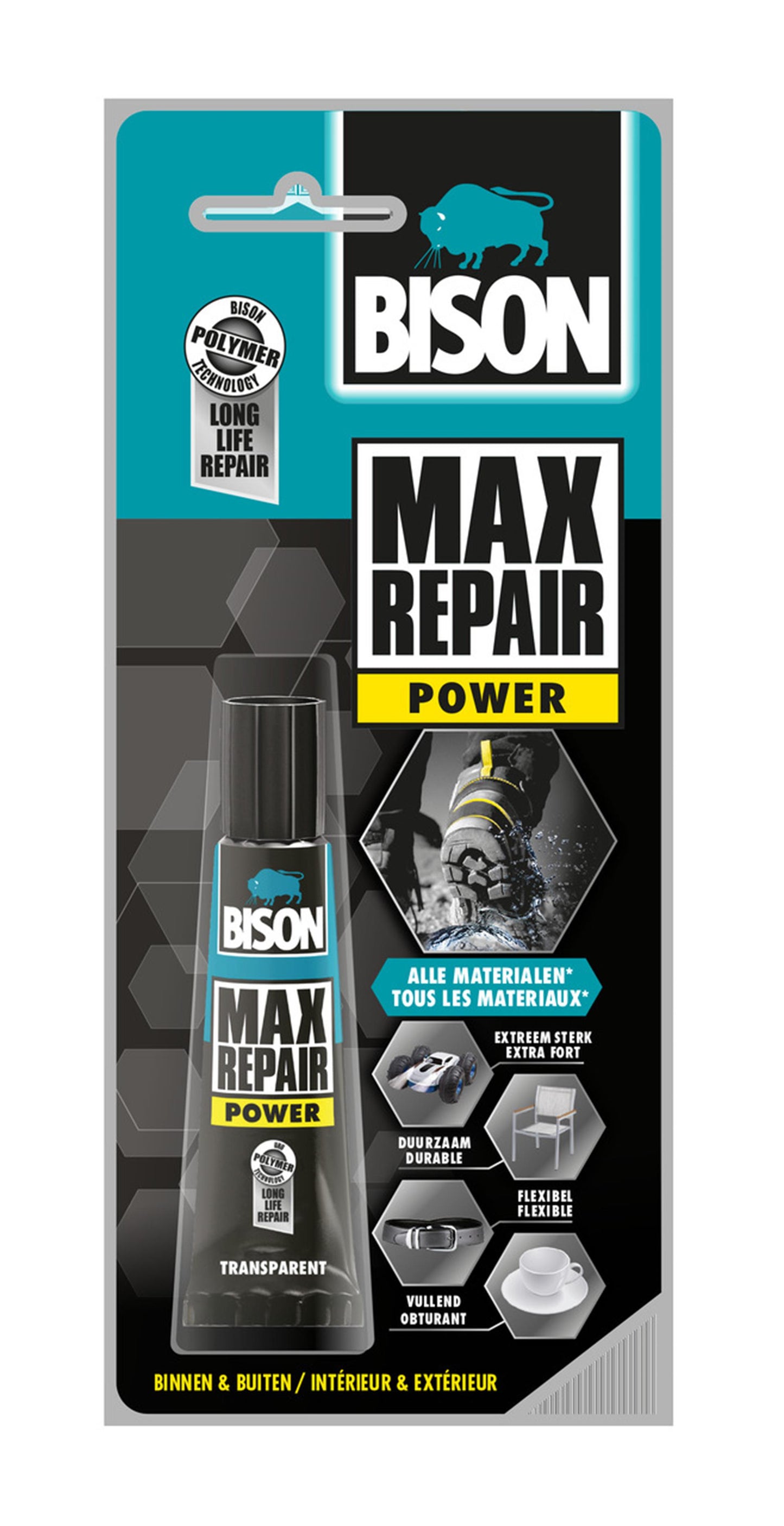Bison lijm max repair 8 gr extreme