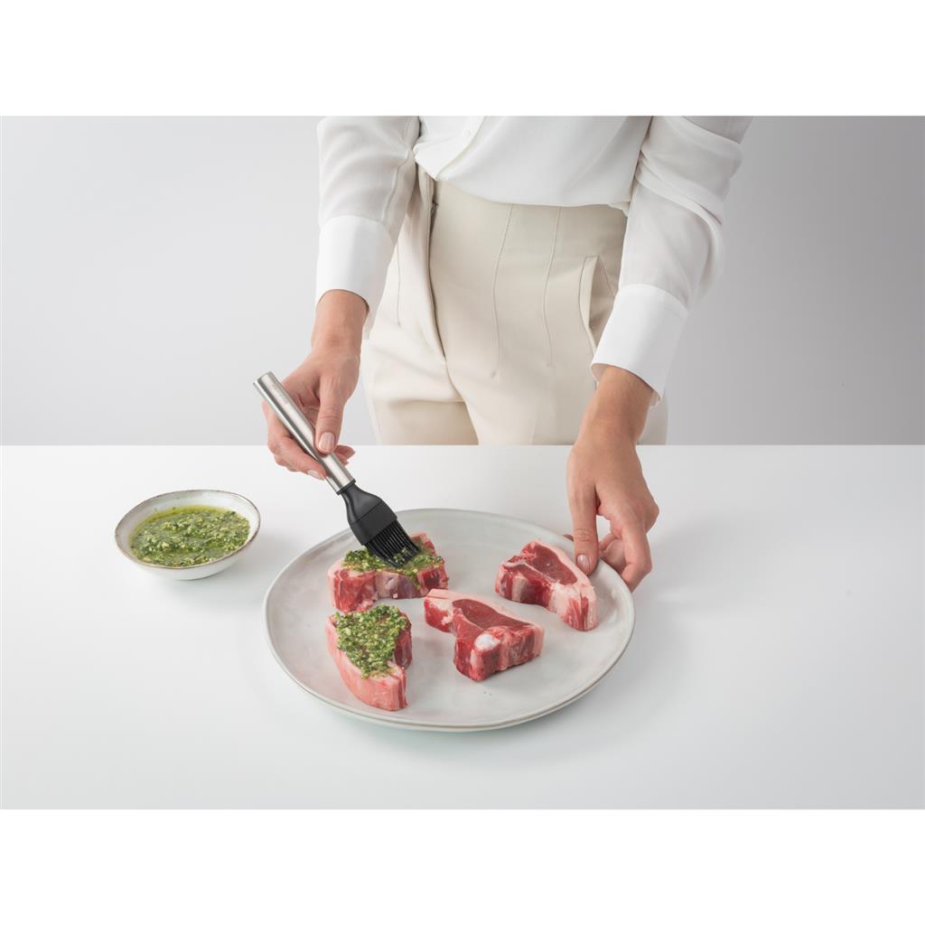 Brabantia bakkwast profile siliconen rvs | 2 stuks