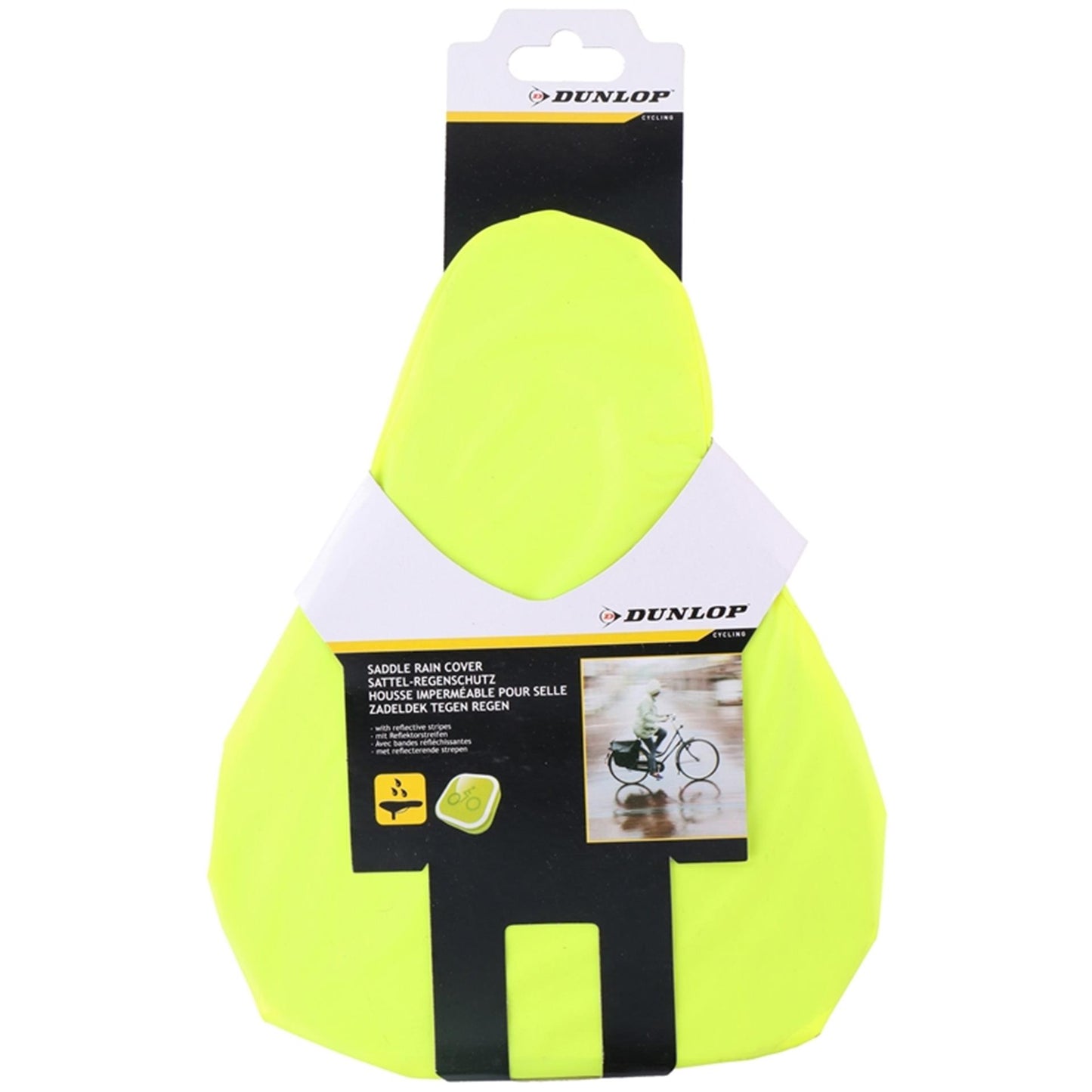 Dunlop zadeldek fiets tegen regen 26x23cm