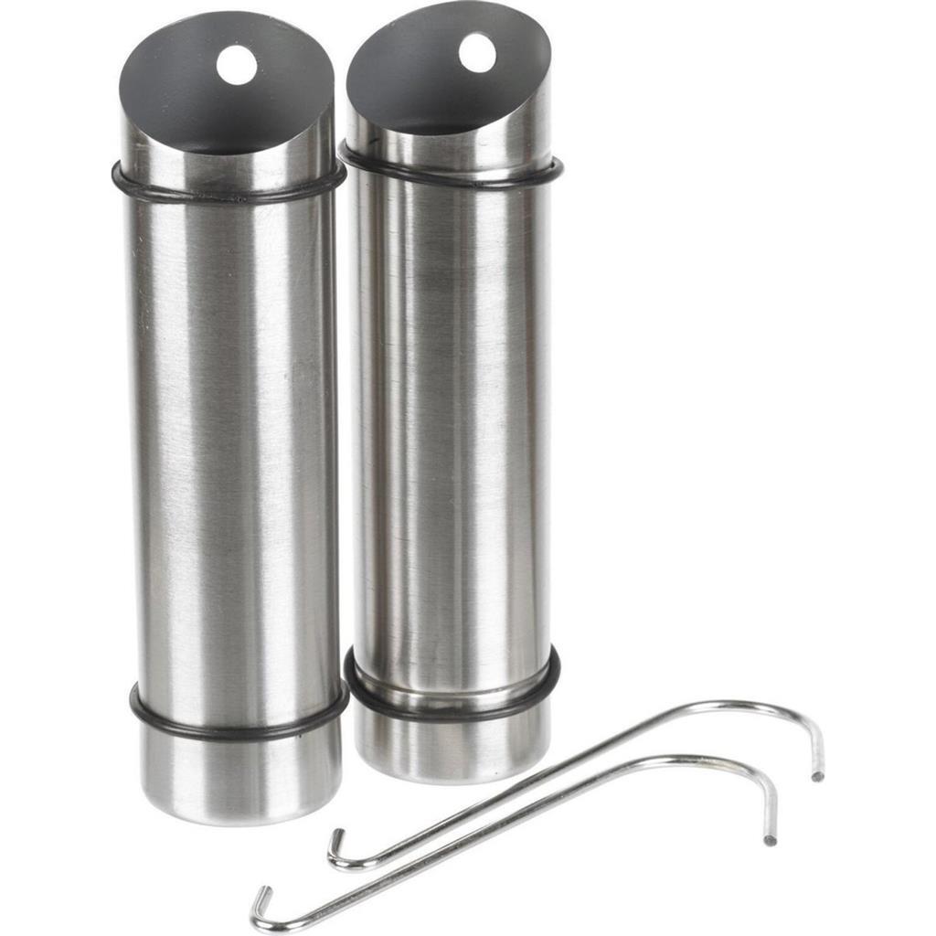 Excellent houseware waterverdampingsbakje rvs set a 2st. 20x5cm<br>