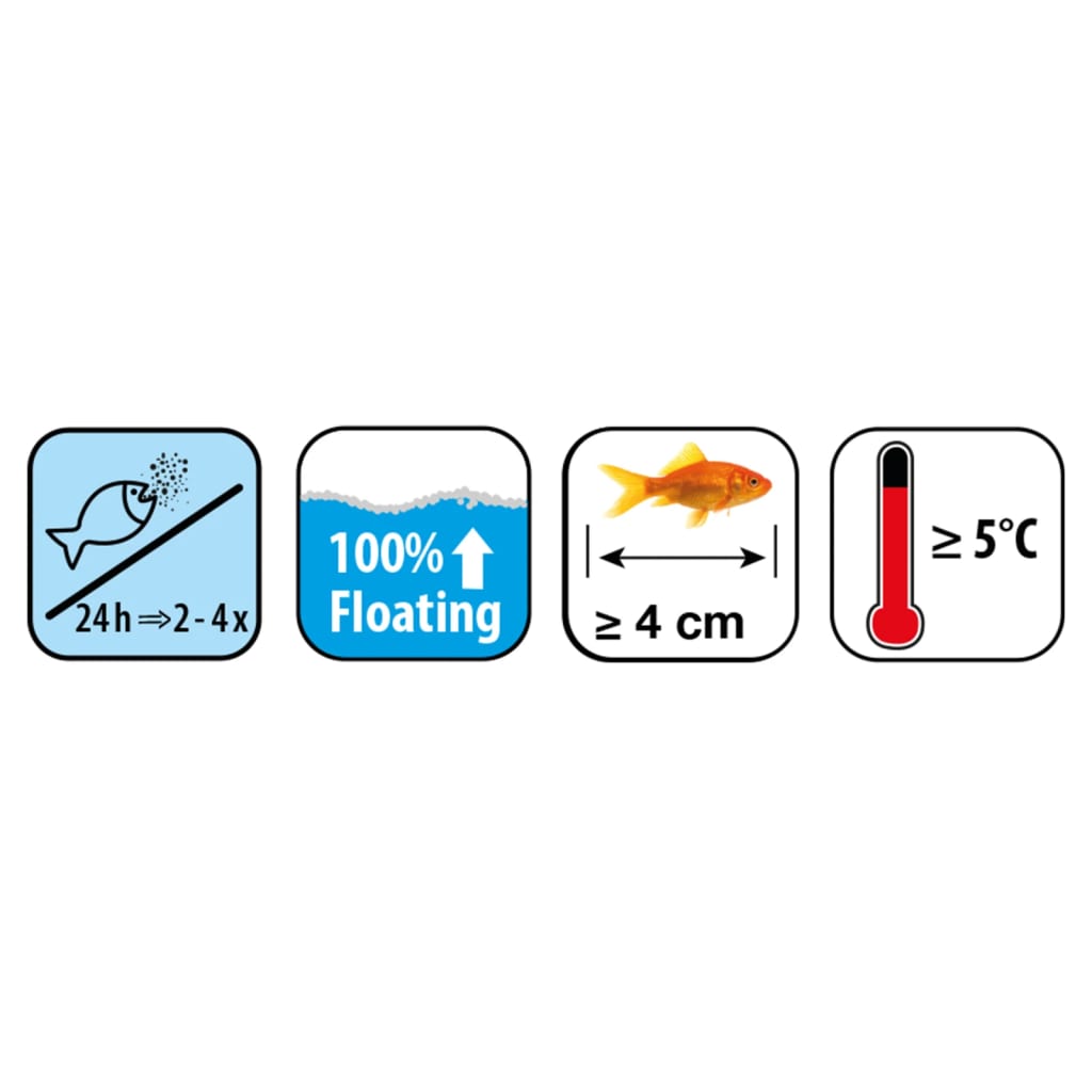 Ubbink visvoer fish mix multicolour flakes 5-20 mm 3,5 l
