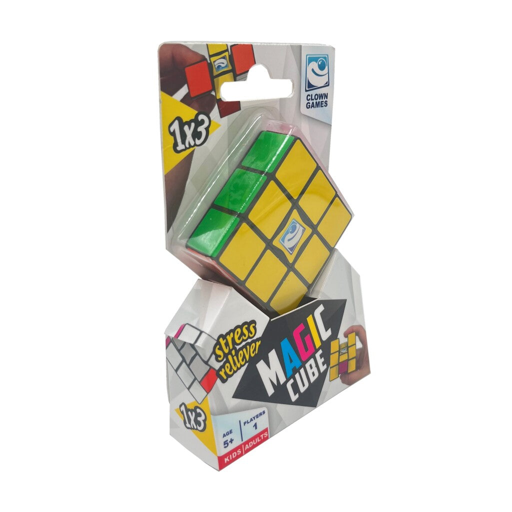 Identity games clown magic cube 1x3