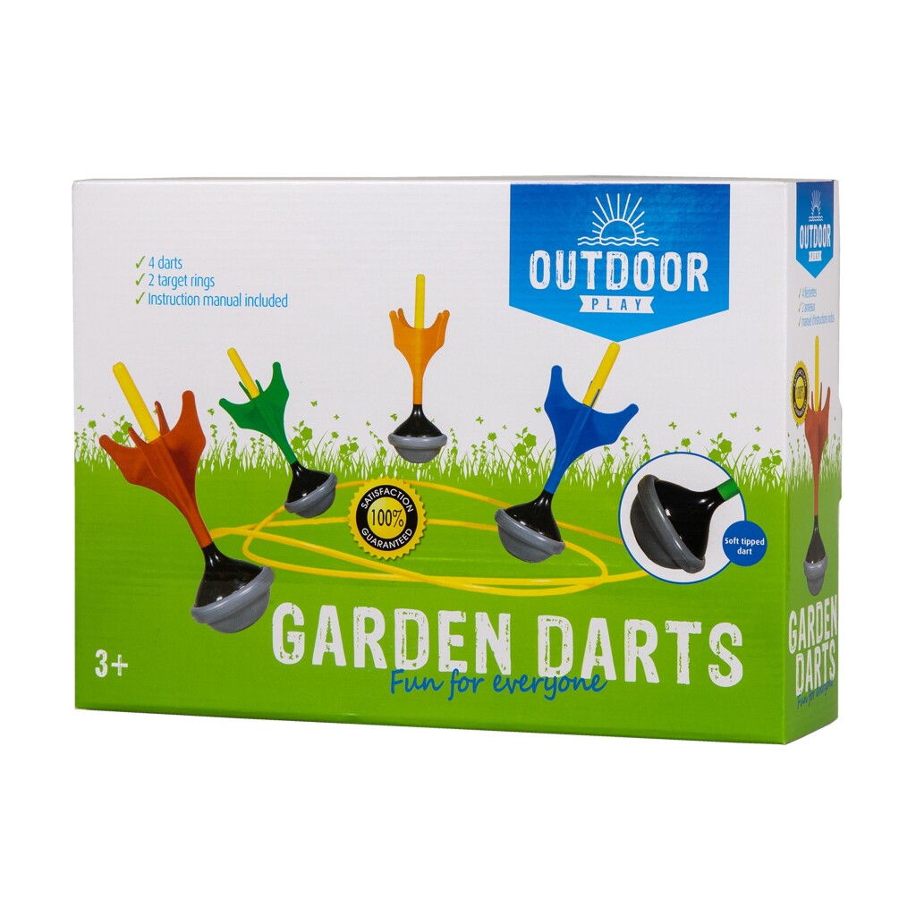 Outdoor play garden darts