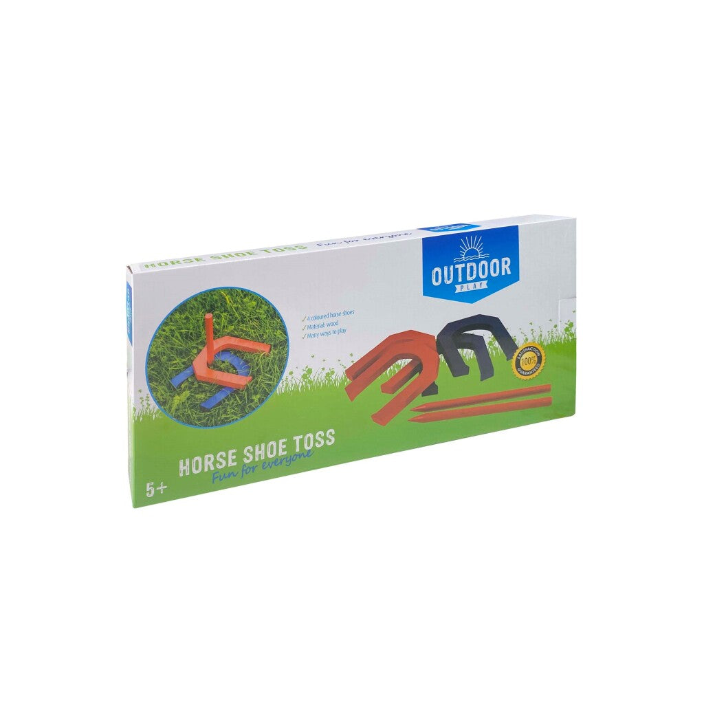 Outdoor play houten hoefijzer werpen
