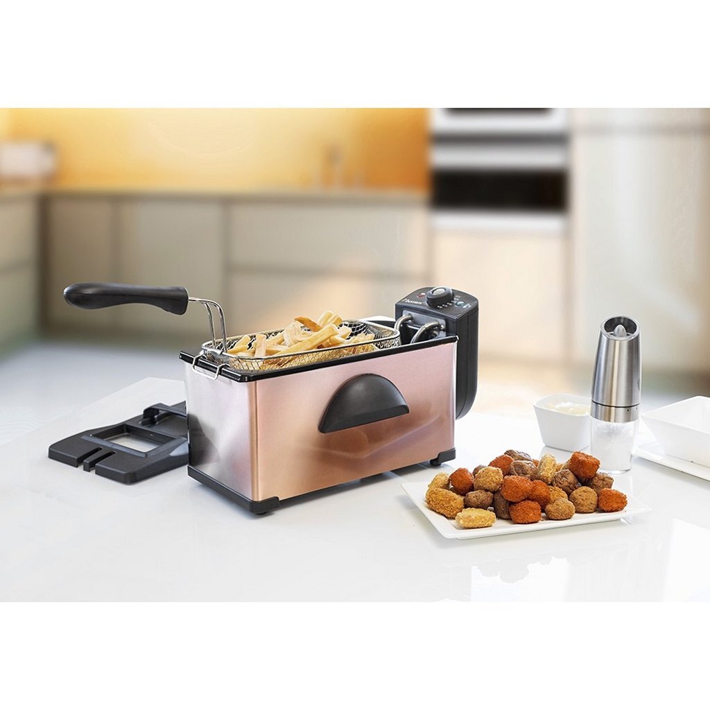 Bestron af370co friteuse 3,5l 2000w koper