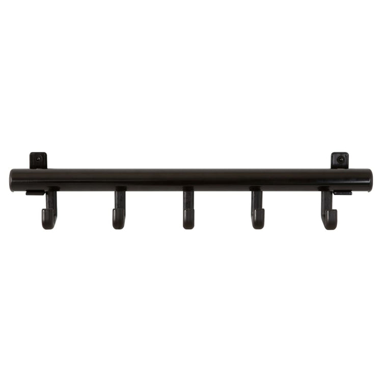V-part kapstok met 5 haken techno 5 zwart