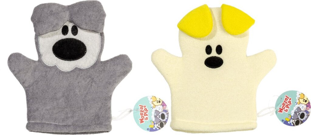 Woezel en pip woezel pip washand badspeelgoed