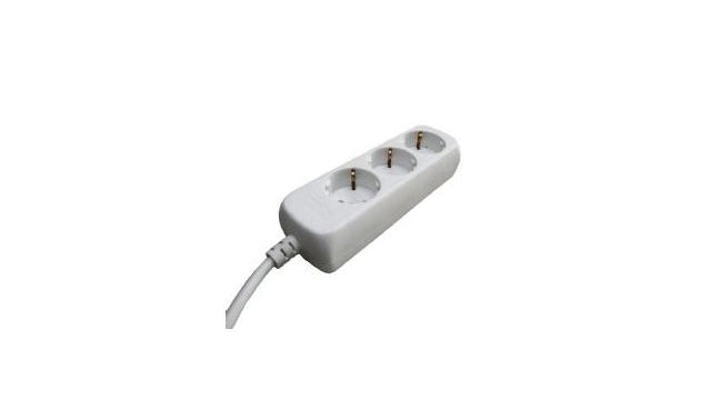 Vb 41138 tafelcontactdoos 3-voudig + ra 3x1mm