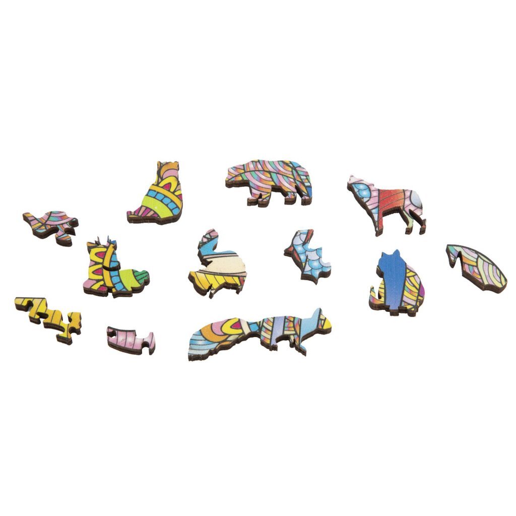 Creative craft group moxy houten puzzel eenhoorn 137 stukjes