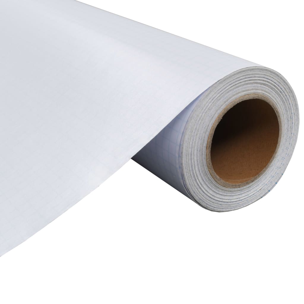 Vidaxl raamfolie mat 0,9x100 m pvc grijs