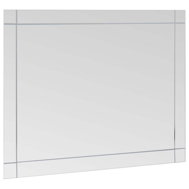 Vidaxl wandspiegel 80x60 cm glas