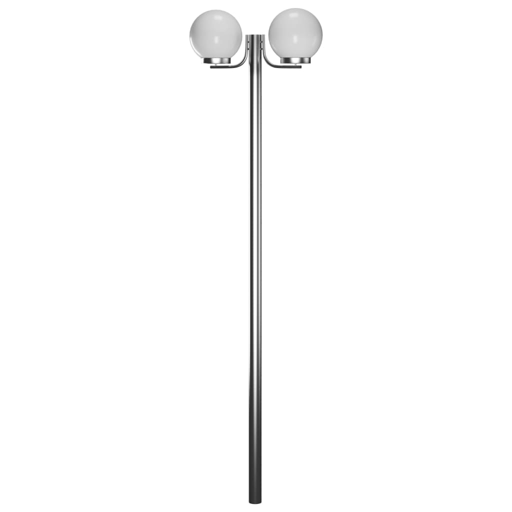 VidaXL Tuinlantaarn met 2 peertjes 220 cm