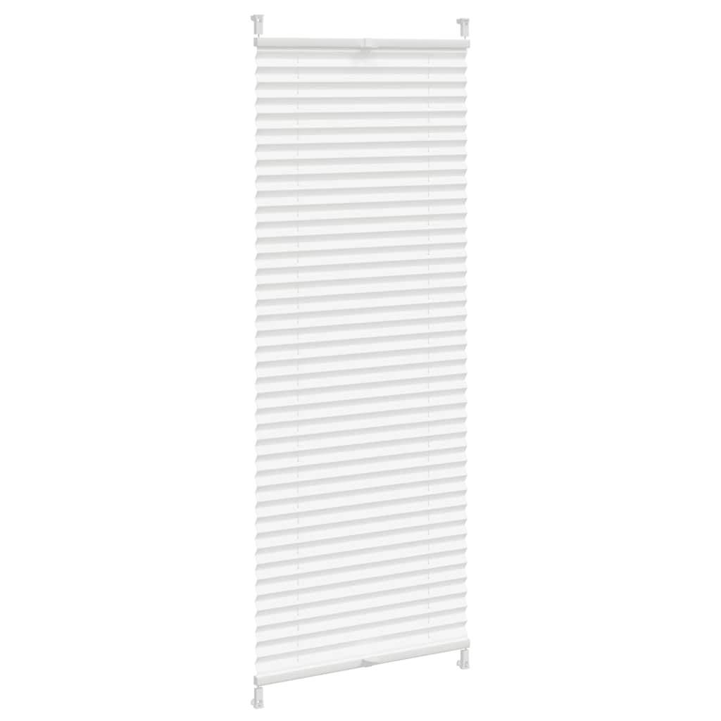 Vidaxl plisséjaloezie 60x100 cm wit