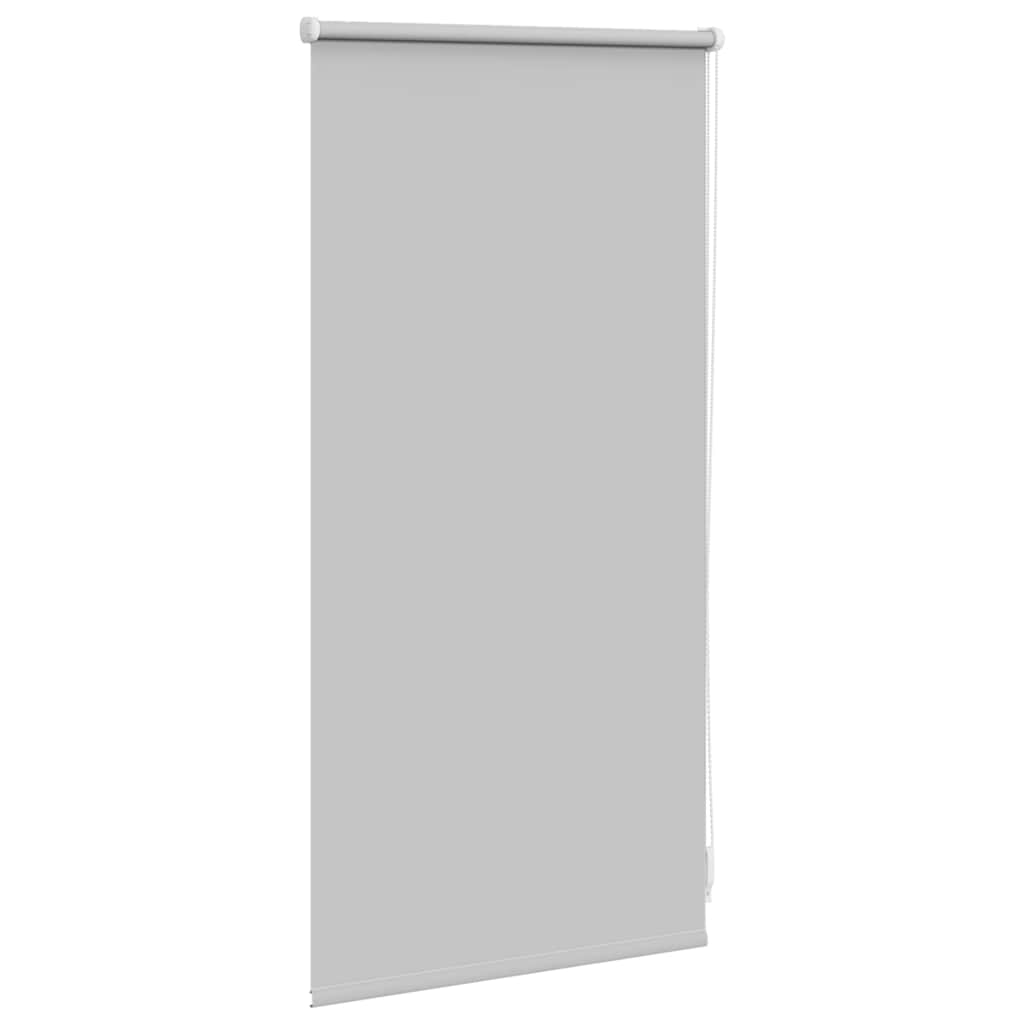 Vidaxl rolgordijn verduisterend 44,4 x 100 cm stofbreedte 40 cm grijs