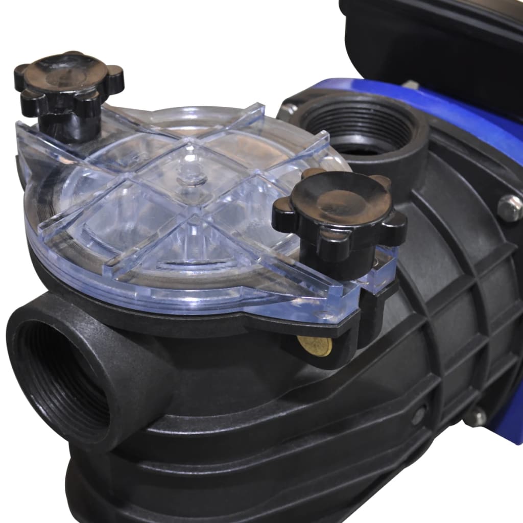 Vidaxl elektrische zwembadpomp 500w blauw