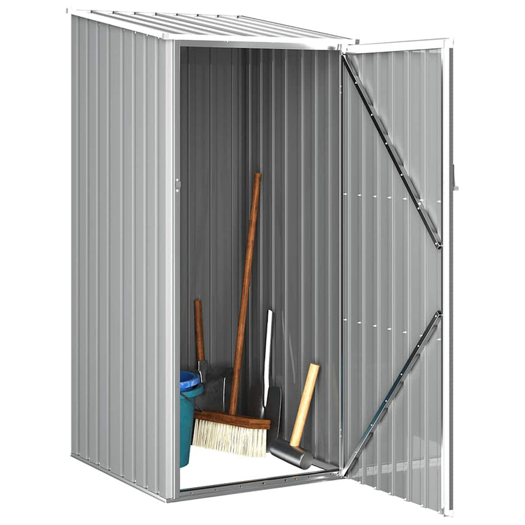 Vidaxl tuinschuur 87x98x159 cm gegalvaniseerd staal grijs