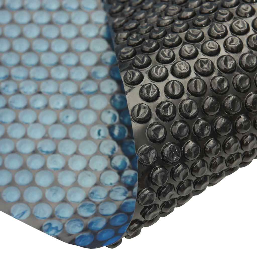 Vidaxl zwembadfolie solar drijvend 549 cm pe zwart en blauw