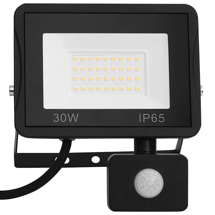 Vidaxl spotlight met sensor led 30 w koudwit