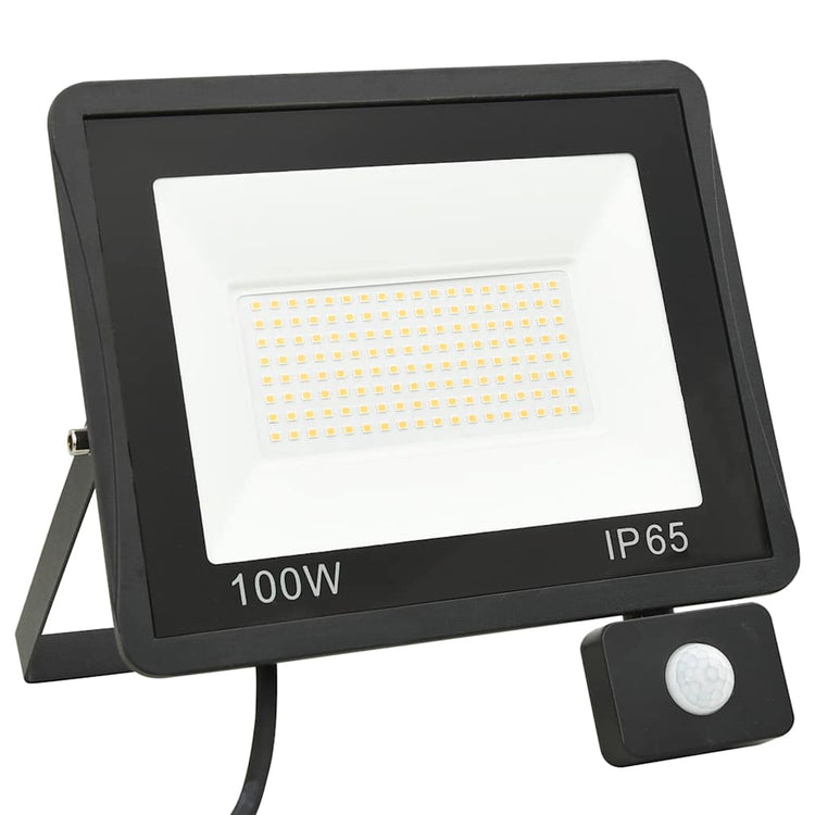 Vidaxl spotlight met sensor led 100 w koudwit