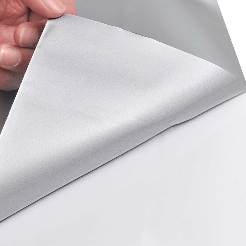 Vidaxl 2 st autofolie 100x150 cm matzilverkleurig