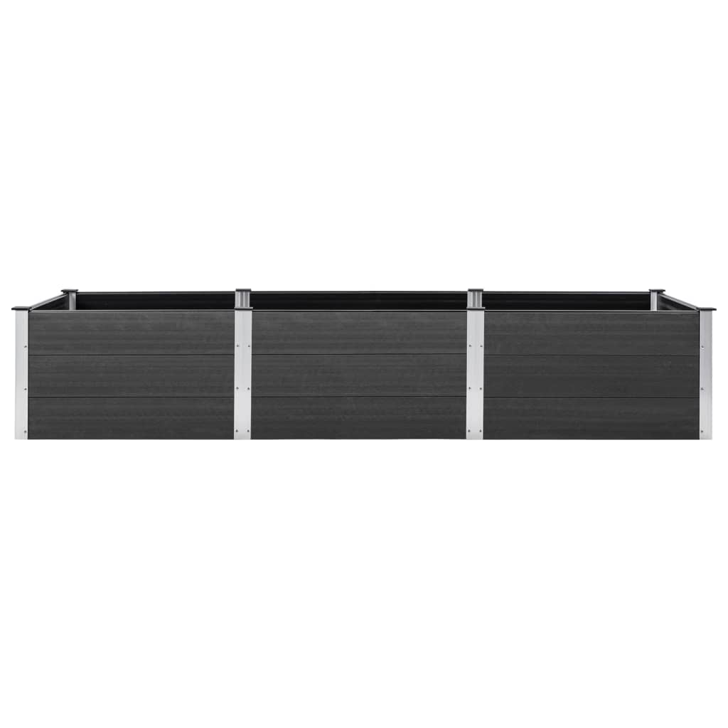 VidaXL Plantenbak verhoogd 300x100x54 cm HKC grijs