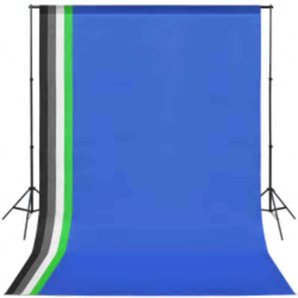 Vidaxl fotostudioset met verlichtingsset en achtergrond
